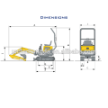 YUCHAI EXCAVATOR YC08-8